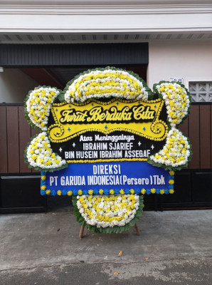 Papan Bunga Duka di Karangduwet