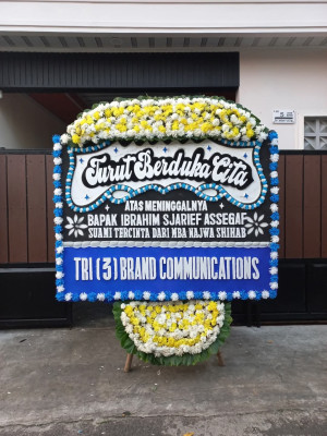 Papan Bunga Duka di Karangduwet